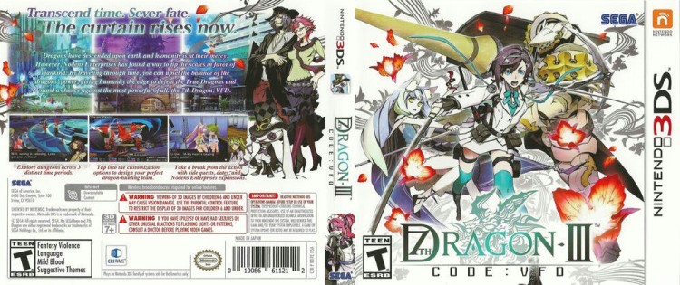 7th Dragon III Code: VFD - Nintendo 3DS | VideoGameX