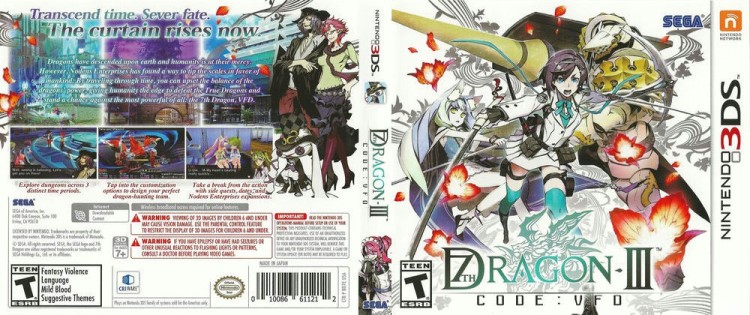 7th Dragon III Code: VFD - Nintendo 3DS | VideoGameX