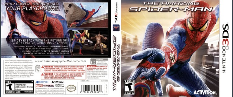 Amazing Spider-Man - Nintendo 3DS | VideoGameX
