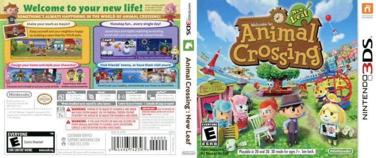 Animal Crossing: New Leaf - Nintendo 3DS | VideoGameX