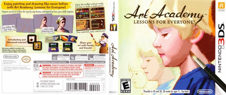 Art Academy: Lessons for Everyone! - Nintendo 3DS | VideoGameX