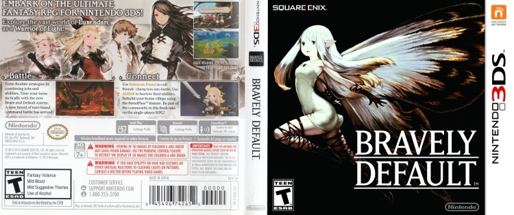 Bravely Default - Nintendo 3DS | VideoGameX