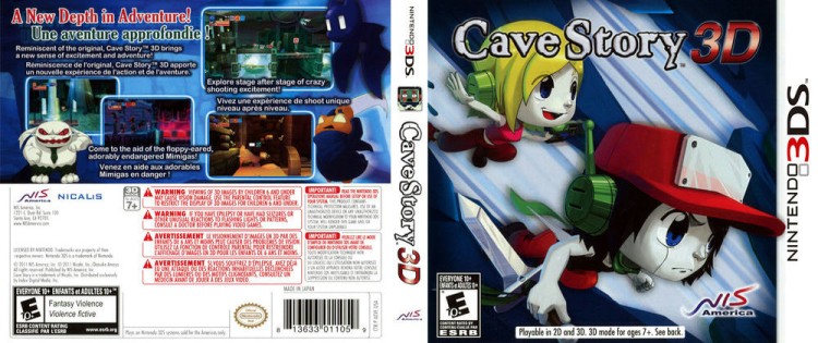 Cave Story 3D - Nintendo 3DS | VideoGameX