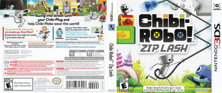Chibi-Robo! Zip Lash - Nintendo 3DS | VideoGameX