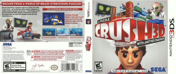 Crush3D - Nintendo 3DS | VideoGameX