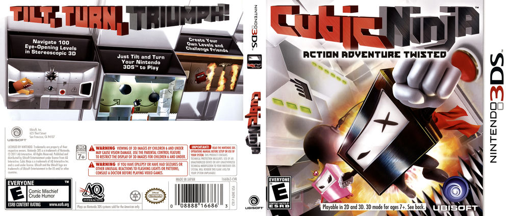 Cubic Ninja (Video Game) - TV Tropes