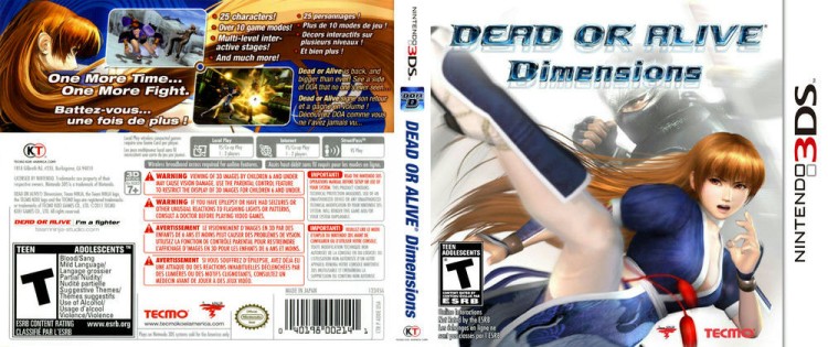 Dead or Alive Dimensions - Nintendo 3DS | VideoGameX