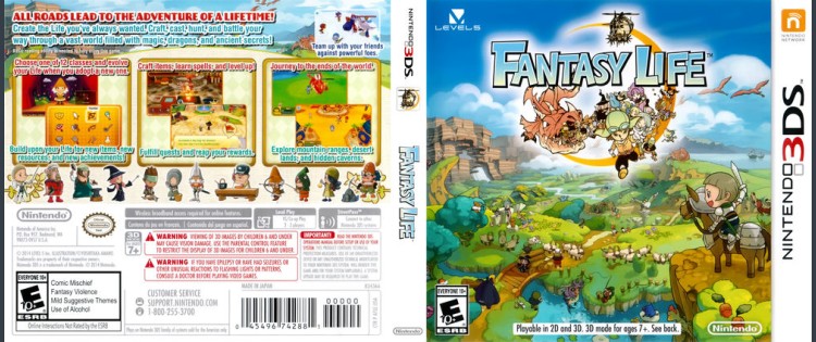 Fantasy Life - Nintendo 3DS | VideoGameX