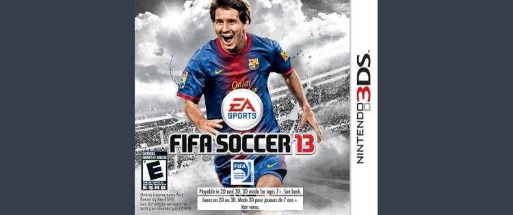 FIFA 13 Soccer - Nintendo 3DS | VideoGameX