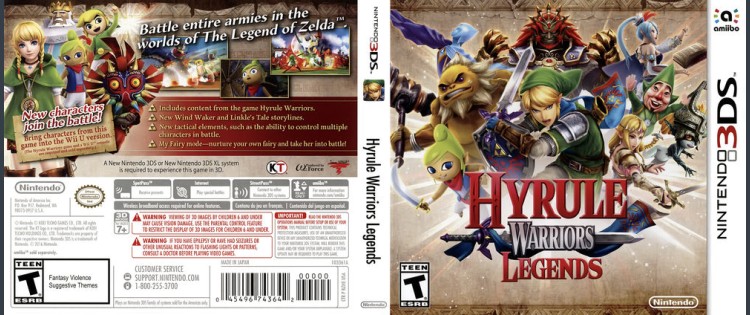 Hyrule Warriors: Legends - Nintendo 3DS | VideoGameX