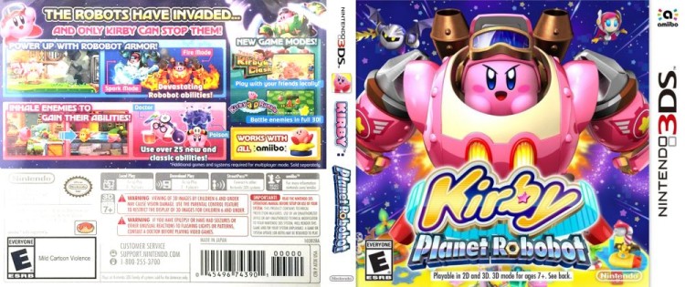 Kirby: Planet Robobot - Nintendo 3DS | VideoGameX