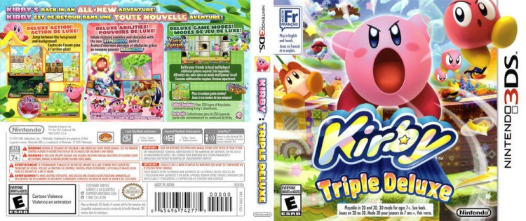 Kirby Triple Deluxe - Nintendo 3DS | VideoGameX