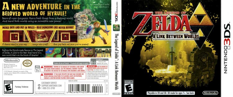 Legend of Zelda: A Link Between Worlds - Nintendo 3DS | VideoGameX
