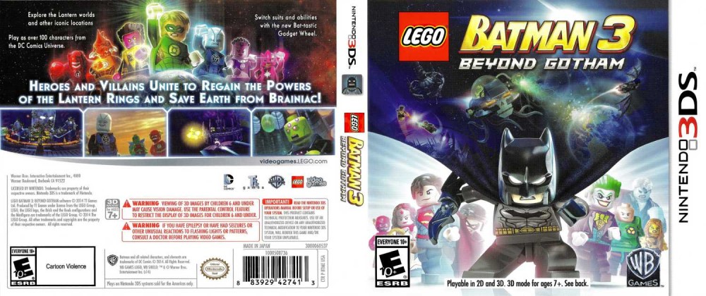 LEGO® Batman™ 3: Beyond Gotham, Nintendo 3DS games, Games