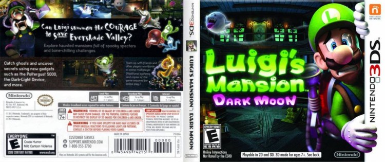 Luigi's Mansion: Dark Moon - Nintendo 3DS | VideoGameX