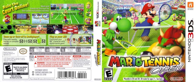 Mario Tennis Open - Nintendo 3DS | VideoGameX