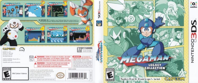 Mega Man Legacy Collection - Nintendo 3DS | VideoGameX