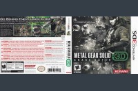 Metal Gear Solid 3D Snake Eater - Nintendo 3DS | VideoGameX