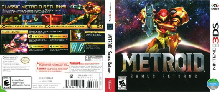 Metroid: Samus Returns - Nintendo 3DS | VideoGameX