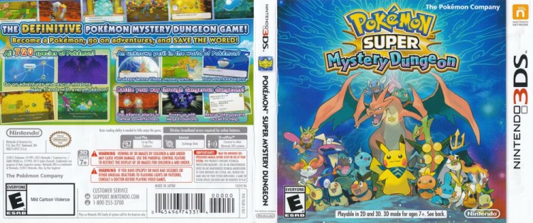 Pokémon Super Mystery Dungeon - Nintendo 3DS | VideoGameX