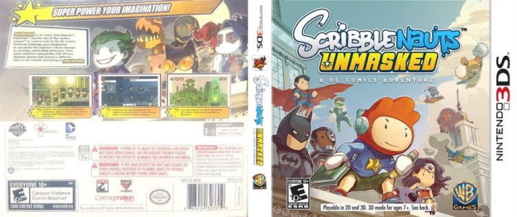 Scribblenauts Unmasked: A DC Comics Adventure - Nintendo 3DS | VideoGameX