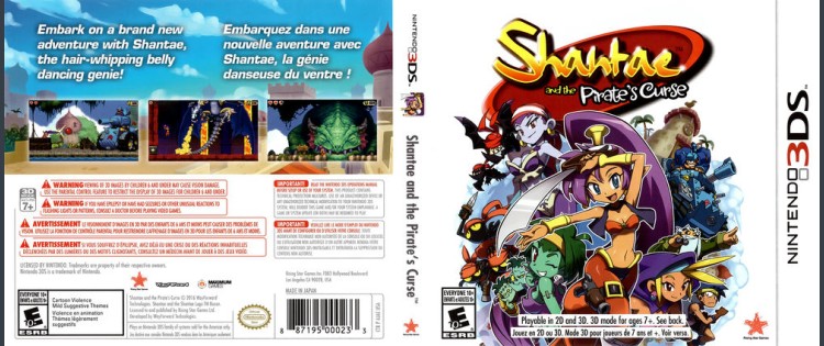 Shantae and the Pirate's Curse - Nintendo 3DS | VideoGameX