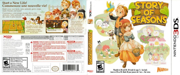 Story of Seasons - Nintendo 3DS | VideoGameX