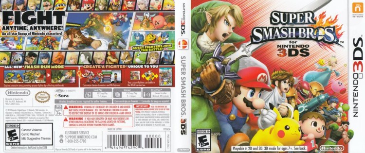Super Smash Bros. for Nintendo 3DS - Nintendo 3DS | VideoGameX