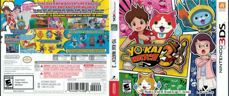 Yo-Kai Watch 3 - Nintendo 3DS | VideoGameX