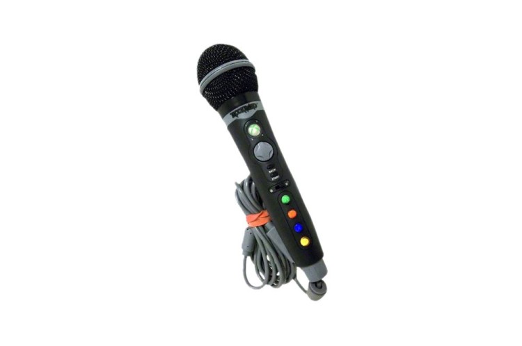 XBOX 360 Rock Band Premium Microphone w/ Integrated Controller - Xbox 360 | VideoGameX