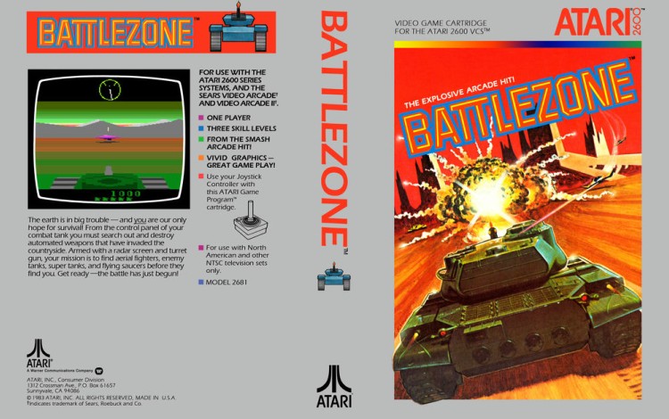 Battlezone - Atari 2600 | VideoGameX