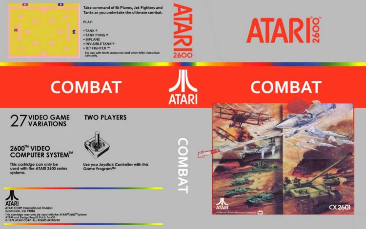Combat - Atari 2600 | VideoGameX