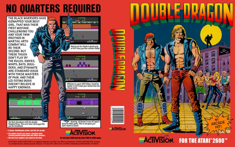 Double Dragon - Atari 2600 | VideoGameX