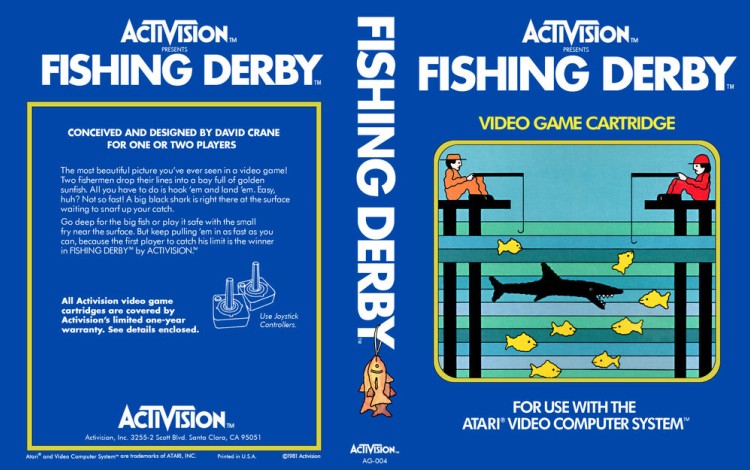 Fishing Derby - Atari 2600 | VideoGameX