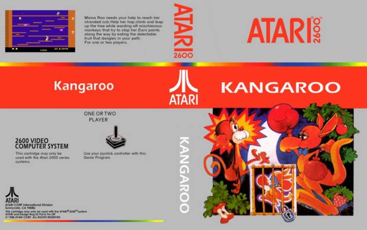 Kangaroo - Atari 2600 | VideoGameX