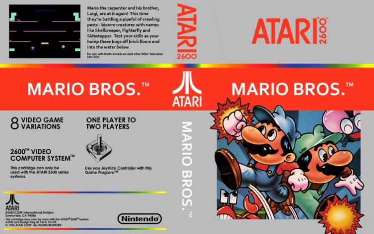 Mario Bros. - Atari 2600 | VideoGameX