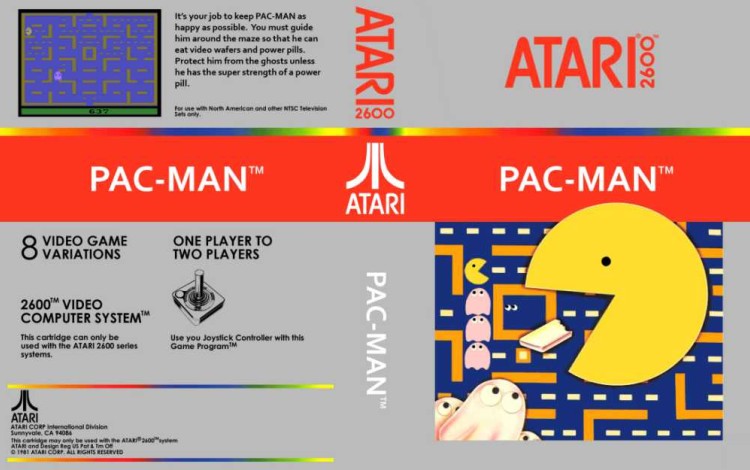 Pac-Man - Atari 2600 | VideoGameX