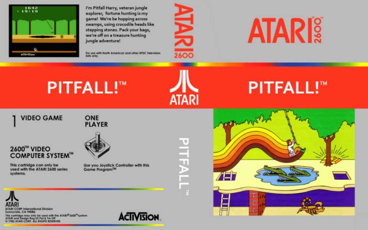 Pitfall - Atari 2600 | VideoGameX