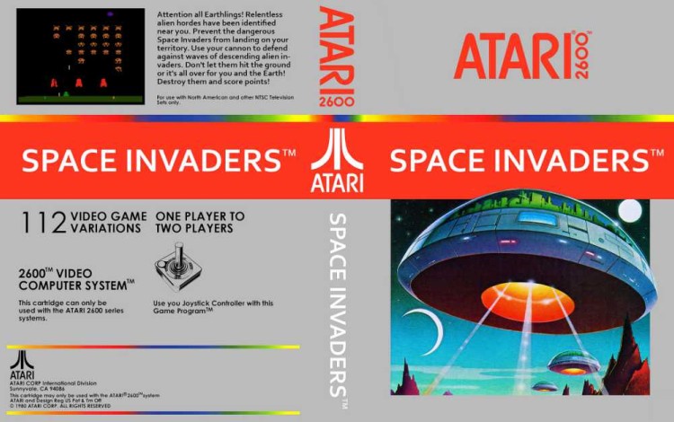 Space Invaders - Atari 2600 | VideoGameX