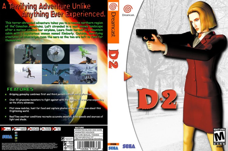 D2 - Sega Dreamcast | VideoGameX