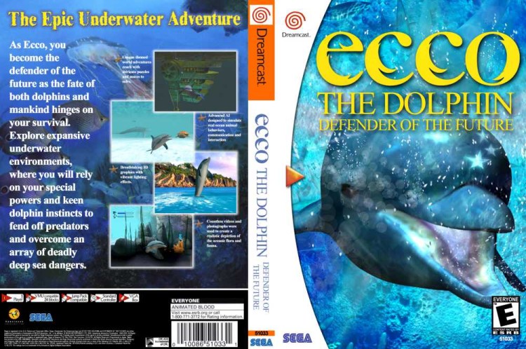 Ecco the Dolphin: Defender of the Future - Sega Dreamcast | VideoGameX