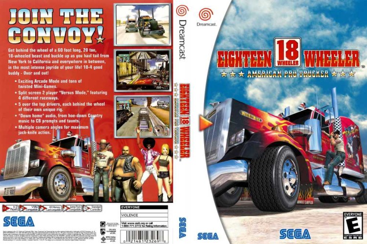 18 Wheeler: American Pro Trucker - Sega Dreamcast | VideoGameX
