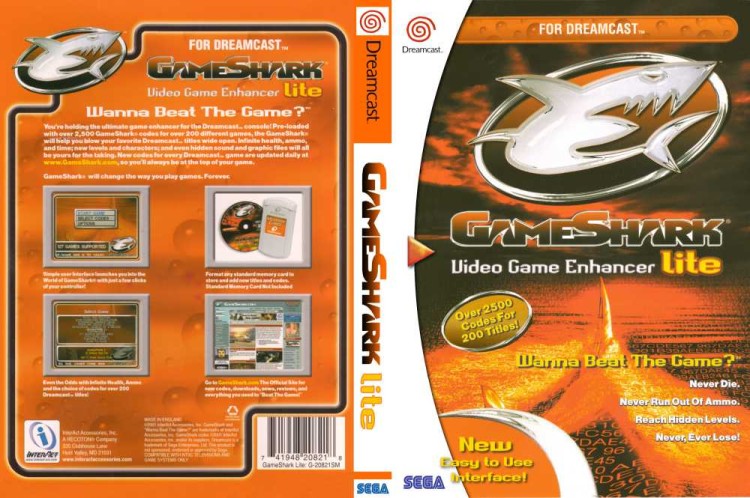 GameShark Lite - Sega Dreamcast | VideoGameX