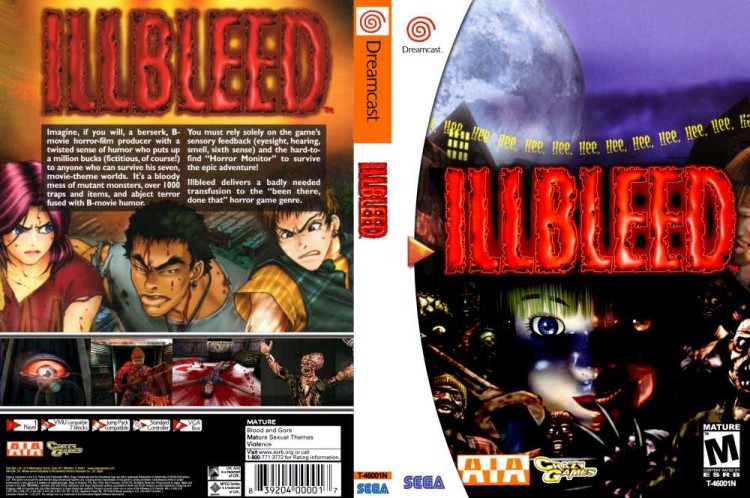 Illbleed - Sega Dreamcast | VideoGameX