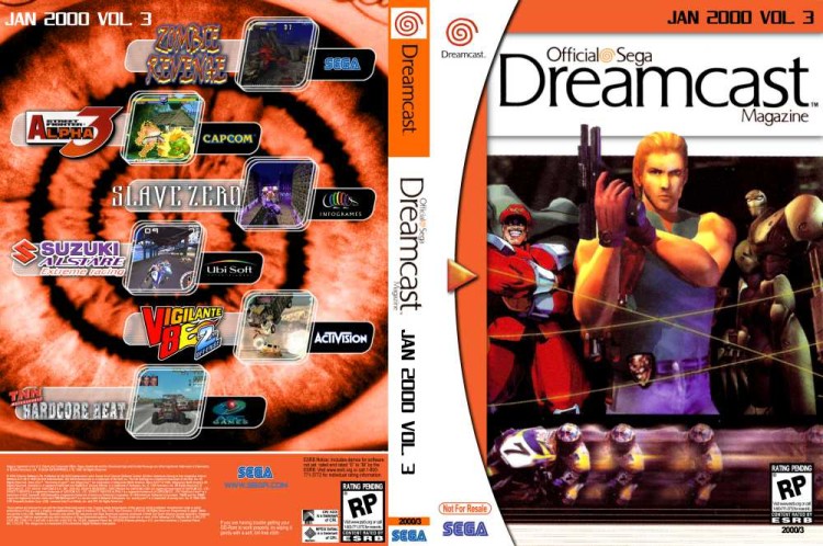 Official Sega Dreamcast Magazine Vol. 3 - January 2000 [Demo] - Sega Dreamcast | VideoGameX