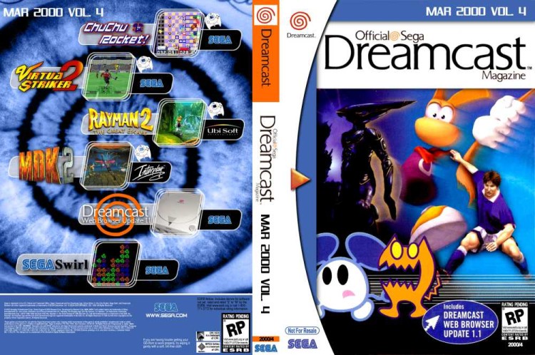 Official Sega Dreamcast Magazine Vol. 4 - March 2000 [Demo] - Sega Dreamcast | VideoGameX