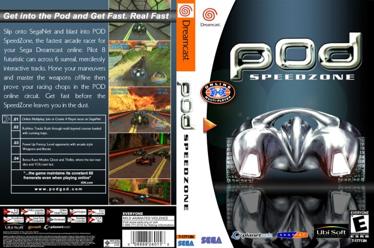 POD Speedzone - Sega Dreamcast | VideoGameX