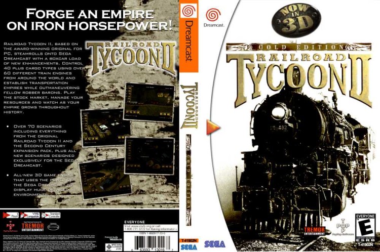 Railroad Tycoon II - Sega Dreamcast | VideoGameX