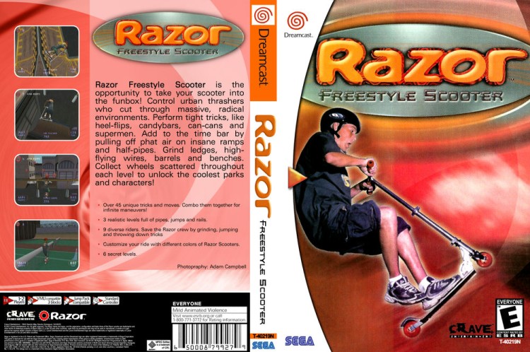 Razor Freestyle Scooter - Sega Dreamcast | VideoGameX