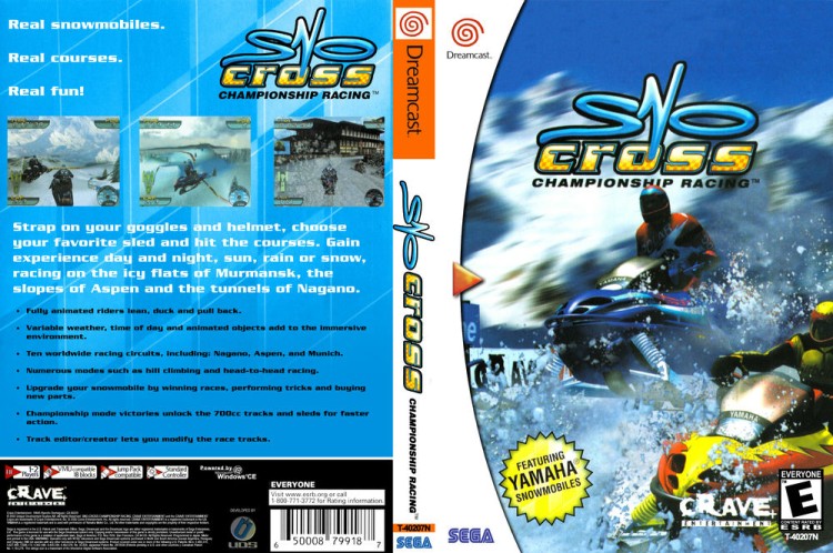 Sno-Cross Championship Racing - Sega Dreamcast | VideoGameX